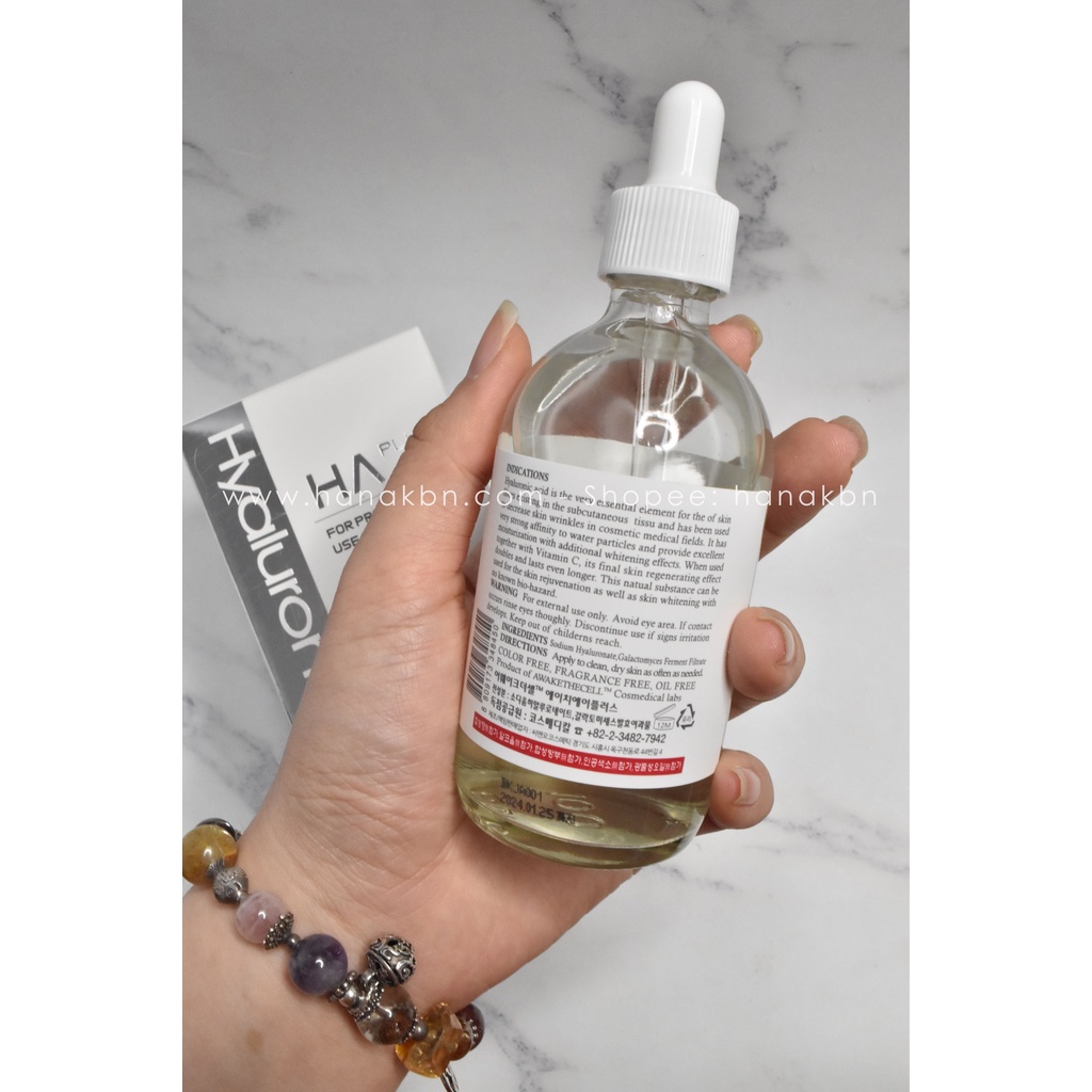 Serum HA Plus 100ml - Cấp Nước, Dưỡng Ẩm, Căng Bóng Da, Mờ Nếp Nhăn