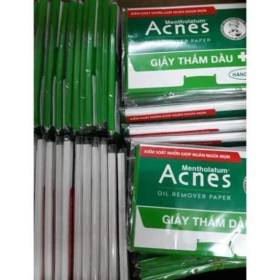 Giấy thấm dầu Acnes Oil Remover Paper (100 tờ) [Mới 2021]