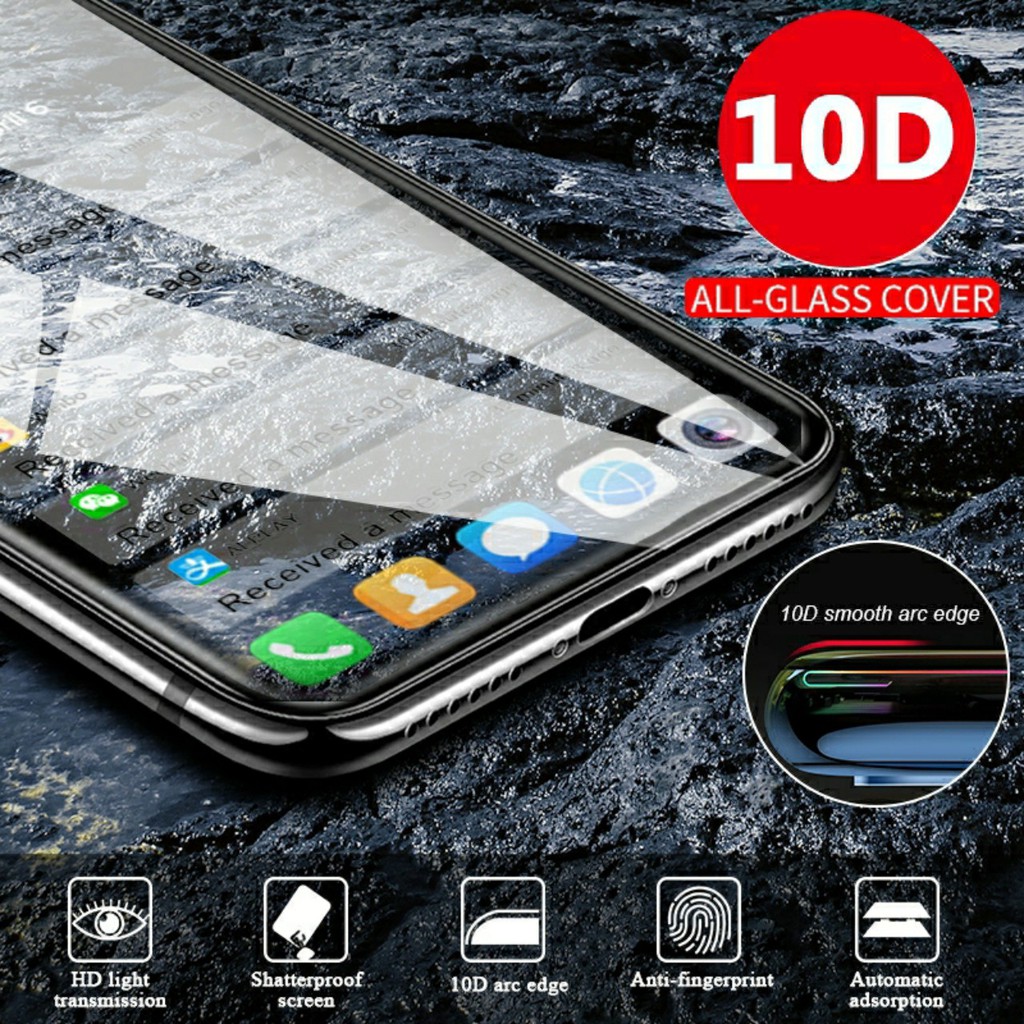 [TẶNG GIẤY LAU] Kính Cường Lực Iphone 10D FULL MÀN đủ Iphone 6 6s 6 Plus 6sPlus 8 7 Plus 8Plus X XR XS Max 11 11 pro max