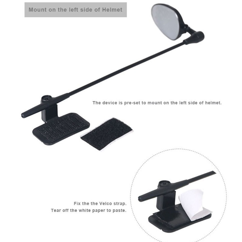 Gương Chiếu Hậu Xoay 360 Độ Linh Hoạt Cho Xe Đạp MTB