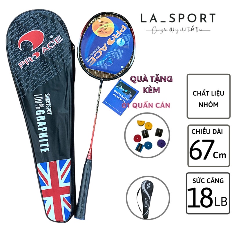 Vợt cầu lông giá rẻ,vợt cầu lông proace bền đẹp chắc chắn