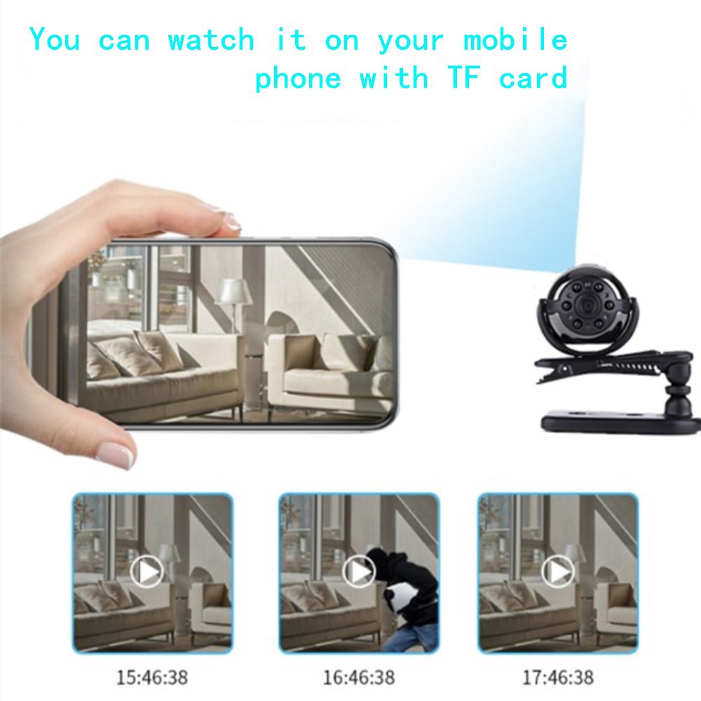 Camera Thể Thao mini Hd 1080P Nhìn Đêm Góc Rộng DV 3C | BigBuy360 - bigbuy360.vn