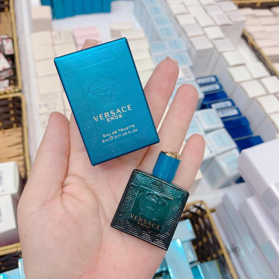 Nước hoa Veersace Eros Nam Xanh Dương Minisize 5ml