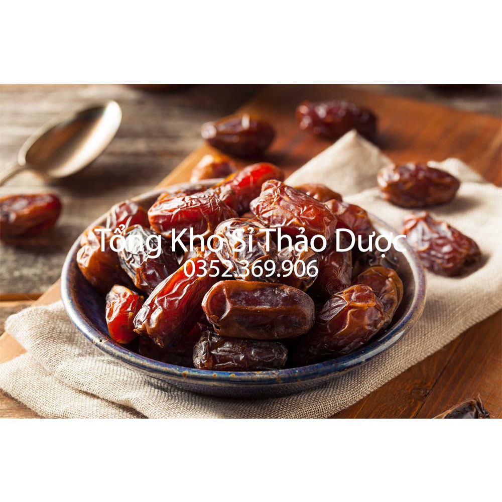 Chà là sấy dẻo không cuống 500g (Đồ ăn eatclean, tạo vị ngọt tự nhiên cho sữa hạt)