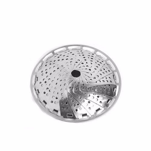 Vỉ Hấp Inox Xếp Gọn Hấp Hải Sản,Tôm,Cá,Hấp Bánh Bao,Đồ Ăn Cho Bé