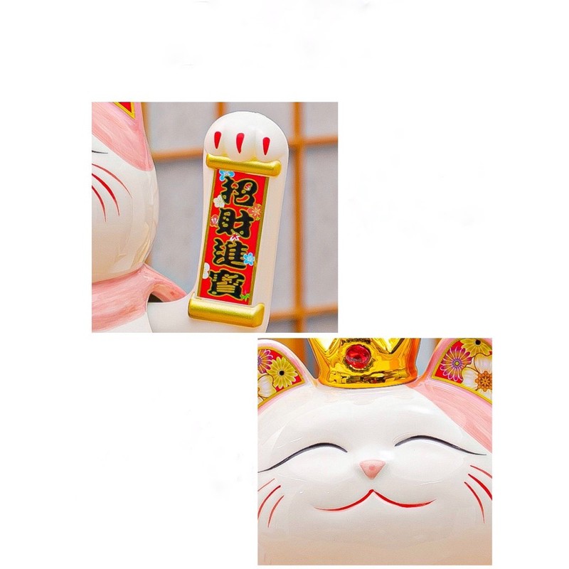 [MÈO THẦN TÀI] [NHIỀU MÀU] MÈO VUA MANEKI NEKO SIÊU DỄ THƯƠNG MANG TÀI LỘC MAY MẮN CHO GIA CHỦ