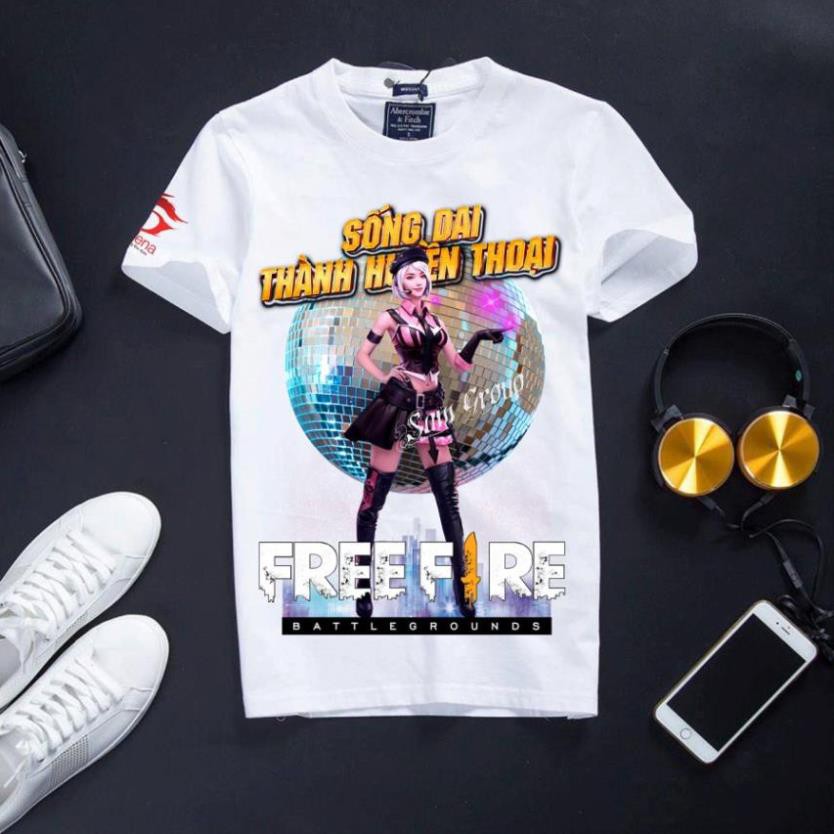 [XẢ KHO] Áo Thun Nam Ngắn Tay In Free Fire chất cực đẹp, giá rẻ siêu hot – Kapellla
