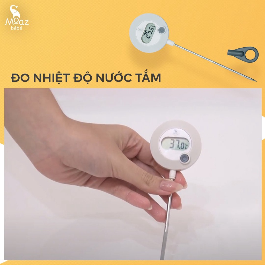 Nhiệt kế đo sữa Moazbebe MB020