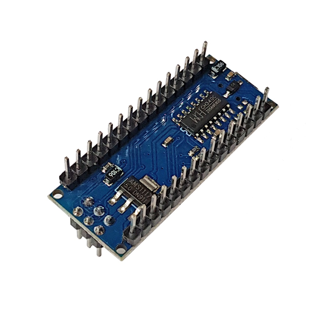 Arduino Nano V3.0 ATmega328P  bản thu nhỏ của Arduino Uno, nhưng nó có thiết kế nhỏ gọn