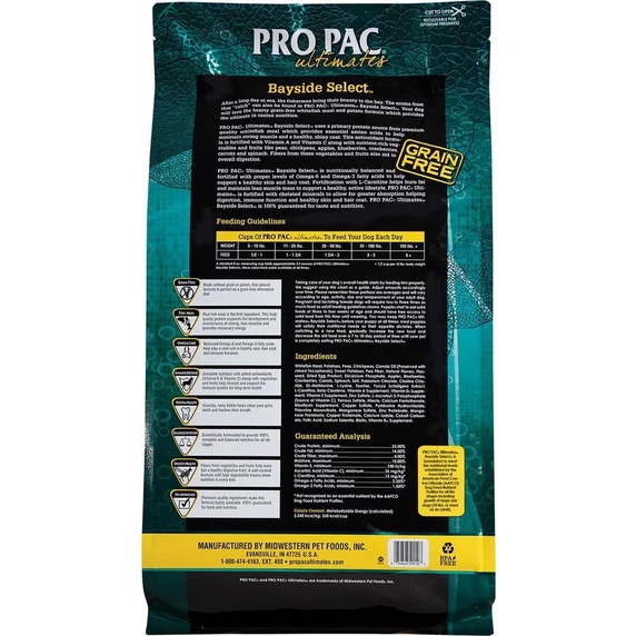 [Mã BMBAU50 giảm 7% tối đa 50K đơn 99K] Thức ăn hạt cao cấp cho chó Propac Bayside Select 2.5kg