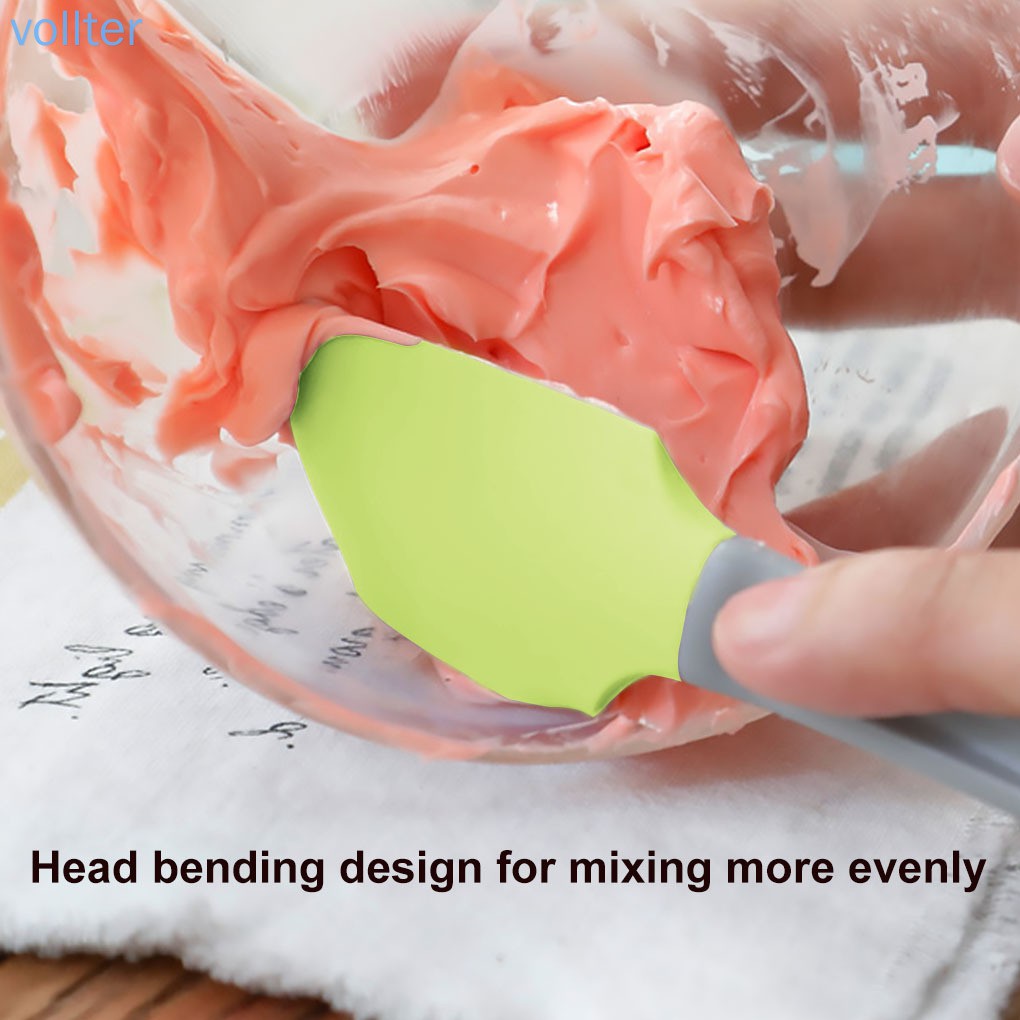 Xẻng hỗ trợ nấu ăn bằng silicon chống dính chịu nhiệt tiện lợi