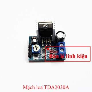 Mạch loa TDA2030A