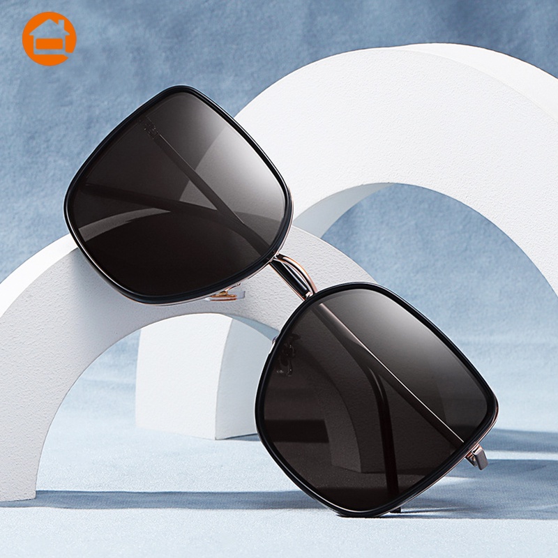 Kính Mát Nữ Oversize Tròng To Bảo Vệ Khỏi Tia UV