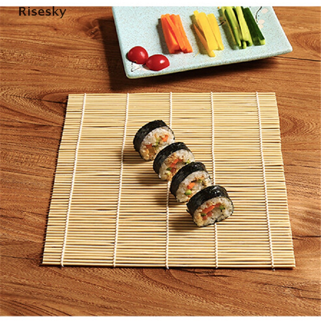 Thảm Tre Cuộn Cơm Sushi DIY Tiện Lợi Dành Cho Nhà Bếp