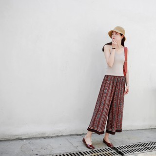 Quần Culotte Bohemian style