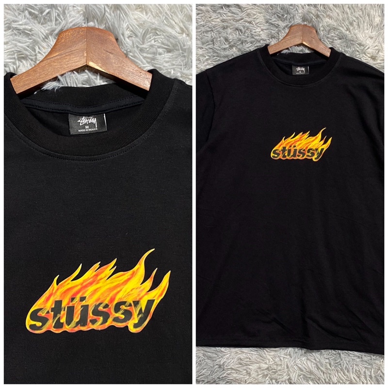 Áo thun tay lỡ stu.sy.tshirt phông Unisex nam nữ Cotton oversize form rộng HYPO