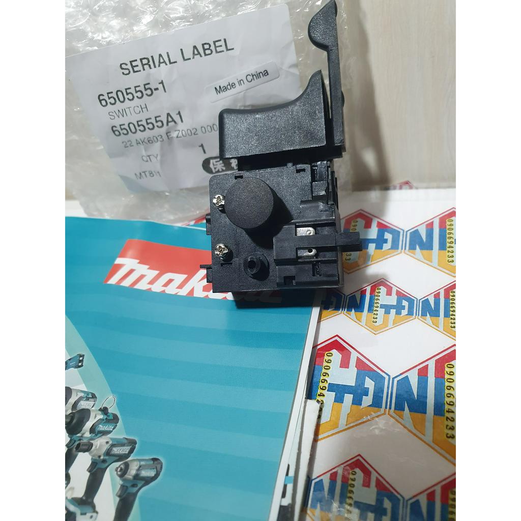 Công tắc máy khoan điện MT811/MT817 Maktec Makita 650555-1