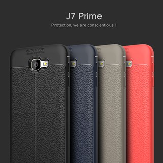 Ốp GalaxyJ7 PRIME silicone vân giả da FASHION CASE