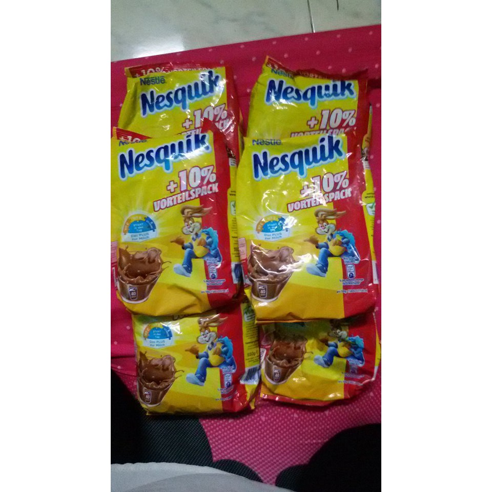 Bột ca cao NESQUIK của Nestle - Xách tay Đức