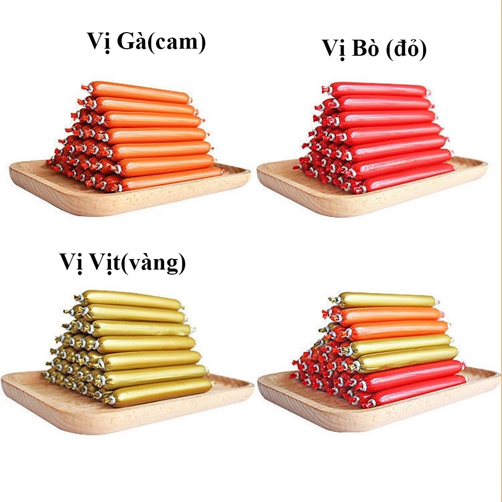 Xúc xích cho chó mèo hamster TD PET giàu dinh dưỡng vitamin nhiều vị lựa chọn