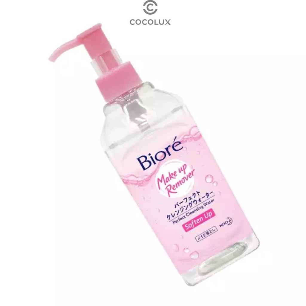 [CoCoLux] Nước Tẩy Trang Dưỡng Ẩm Bioré Perfect Cleansing Water Soften Up +VAT