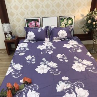 Ga chun và 2 gối chất cotton lụa