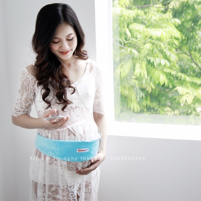 Tai nghe thai nhi máy nghe nhạc dành cho mẹ bầu