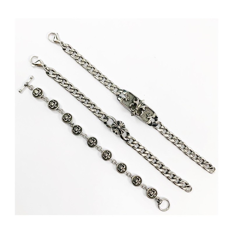 Vòng tay Chrome heart 008