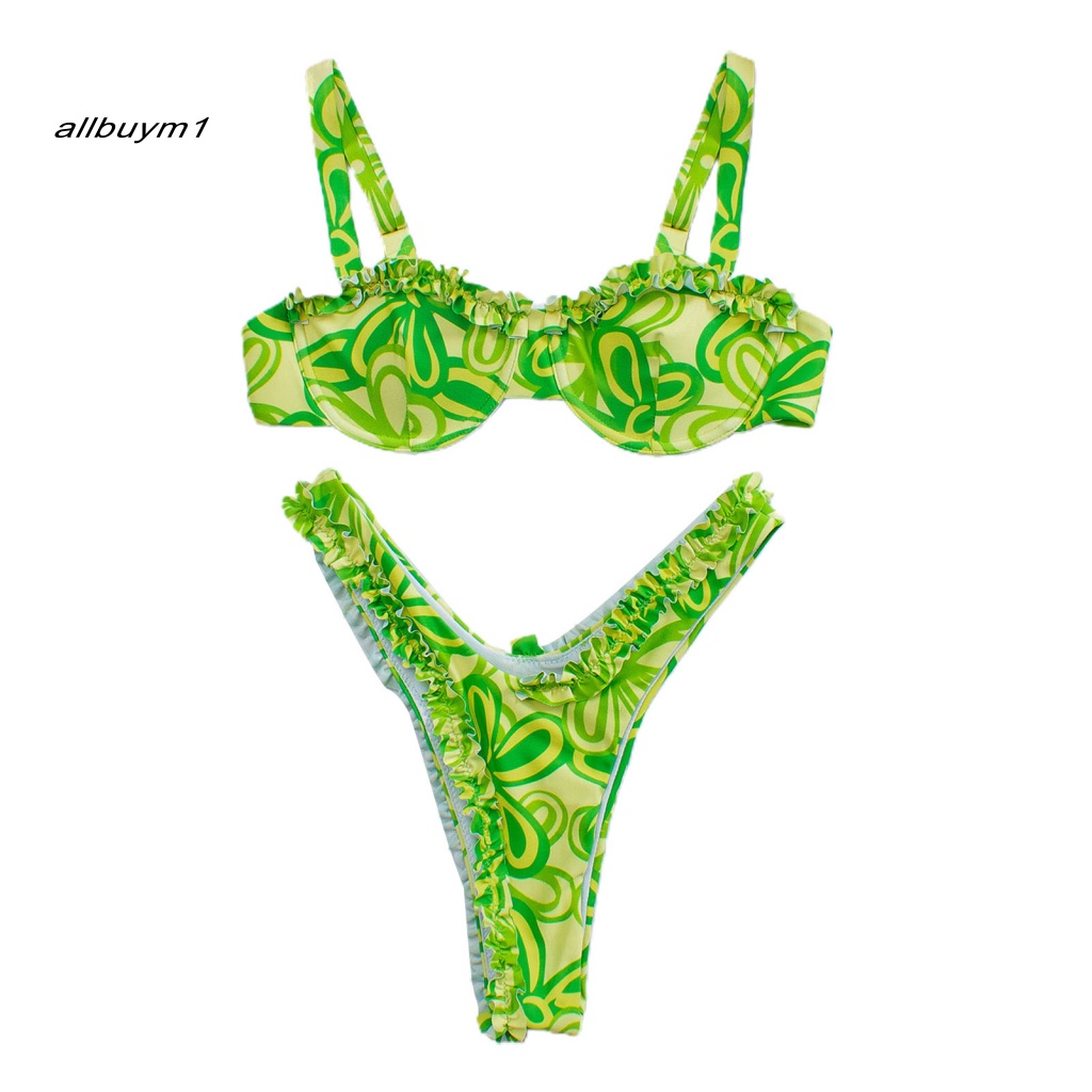 Bộ Bikini Có Mút Nâng Ngực Thời Trang Mùa Hè Quyến Rũ Cho Nữ