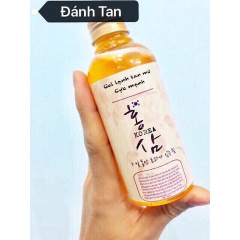 Gel Tan Mỡ Hàn Đánh Tan Mỡ Bụng Đùi Bắp Chân Hiệu Quả