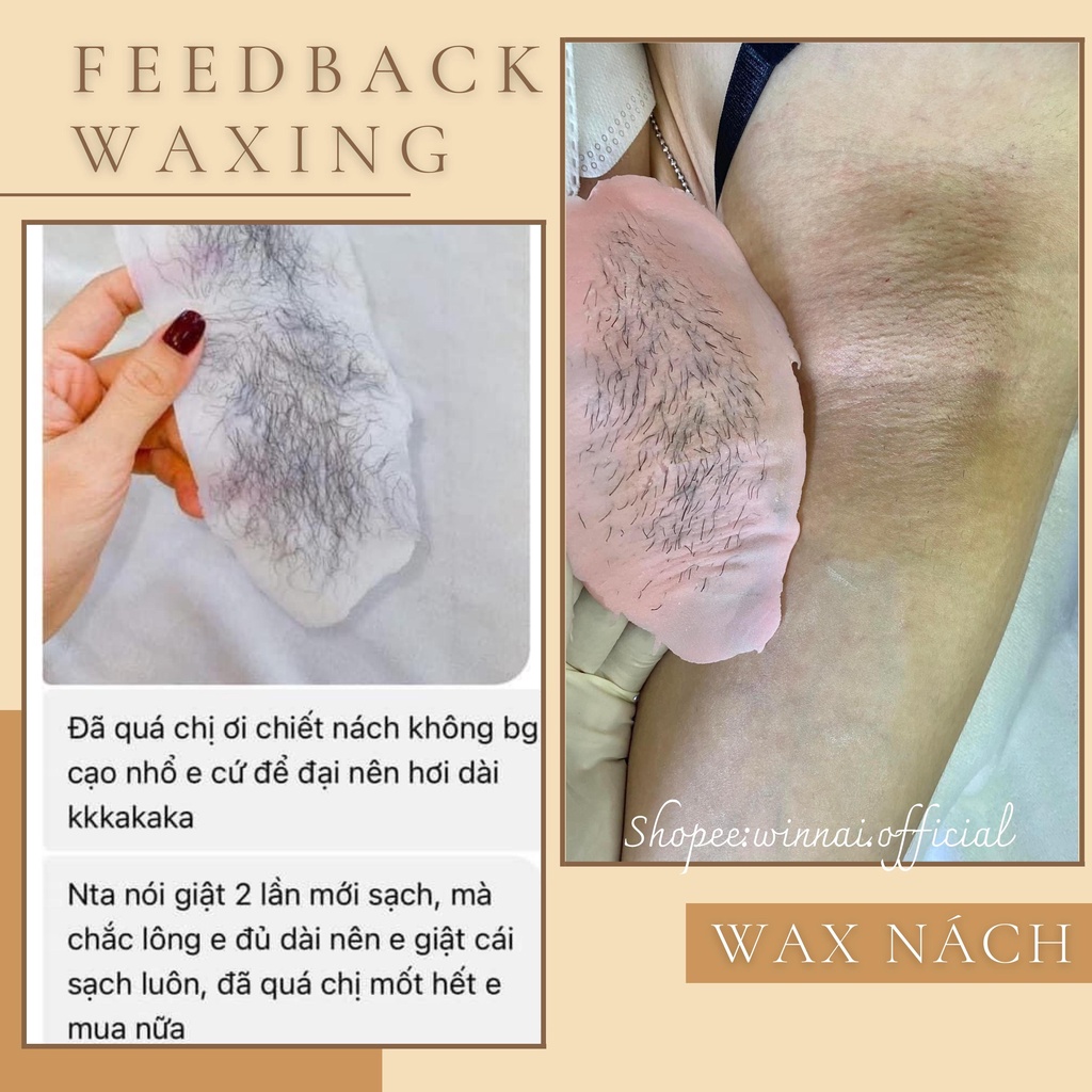 Sáp wax lông nóng Hard Wax Beans, sáp dừa cao cấp Coconut siêu bám lông, triệt tận gốc mọi loại lông hiệu quả