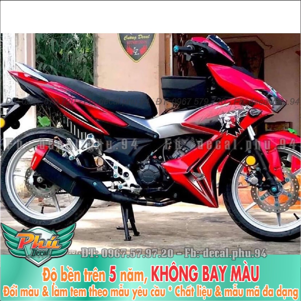 Tem Rời Winner X Đỏ King Drag (K) -1
