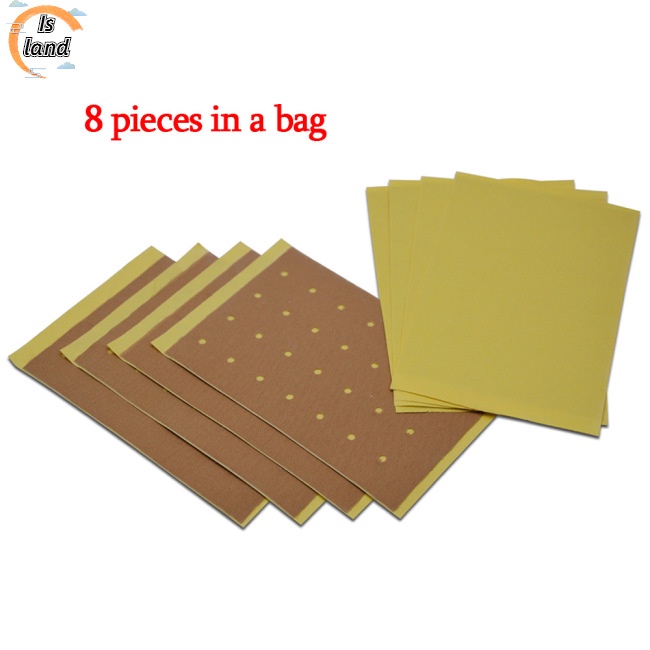 Set 8 Miếng Dán Giảm Đau Lưng Cao Cấp Tiện Dụng