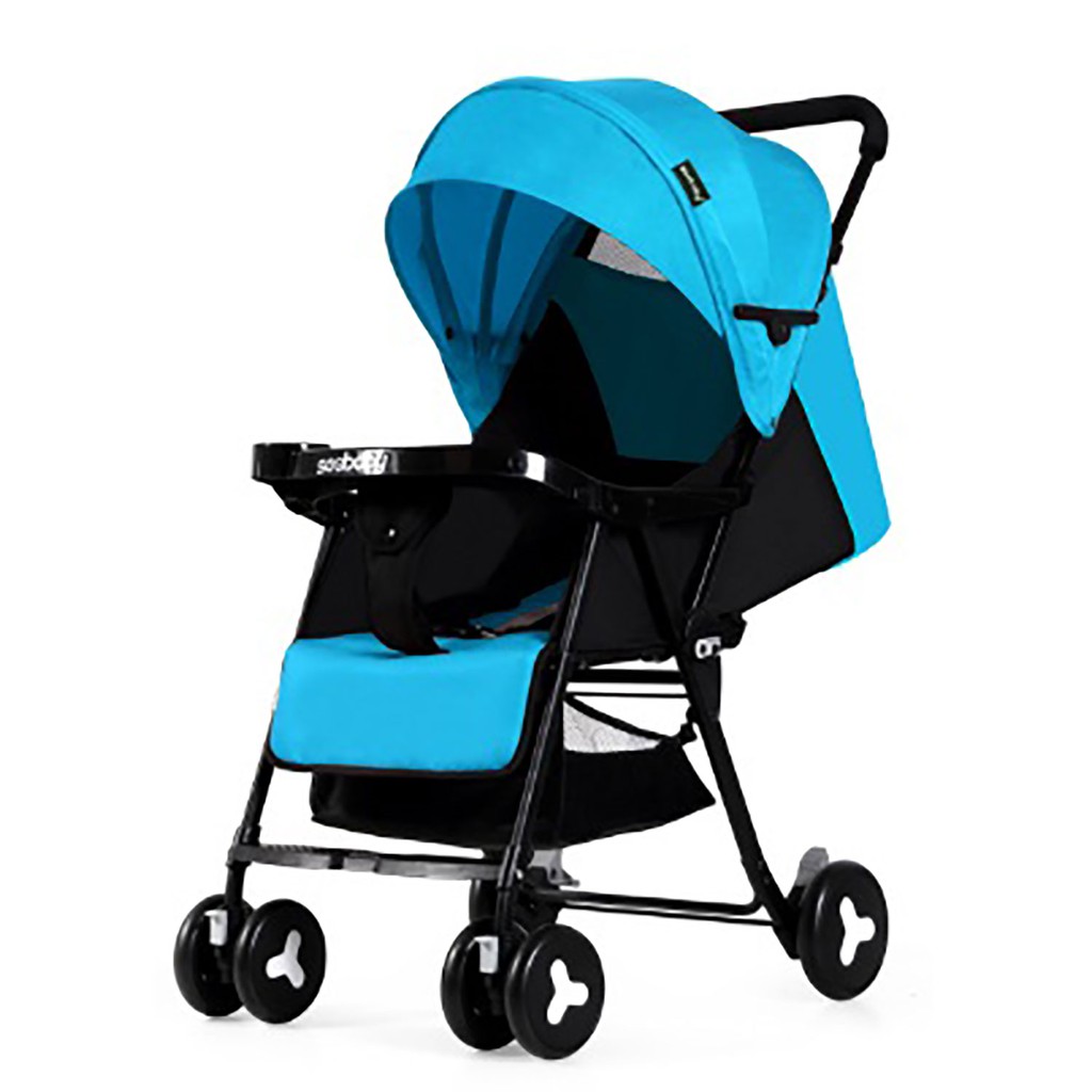 Xe đẩy 1 chiều 3 tư thế seebaby qq3 (xanh dương, đỏ,ghi)