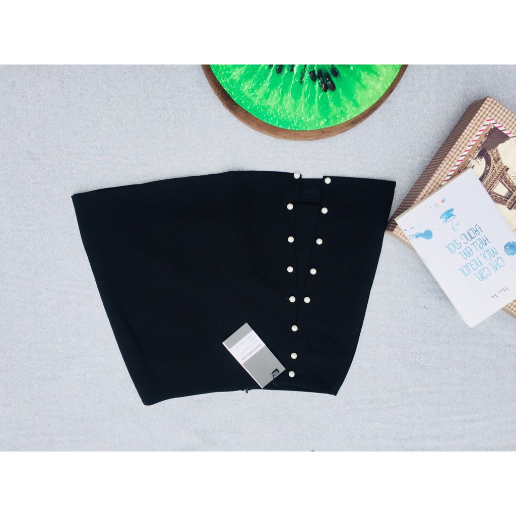 Chân váy dáng chữ A đính hạt. | BigBuy360 - bigbuy360.vn