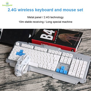Bộ bàn phím và chuột không dây HK6700