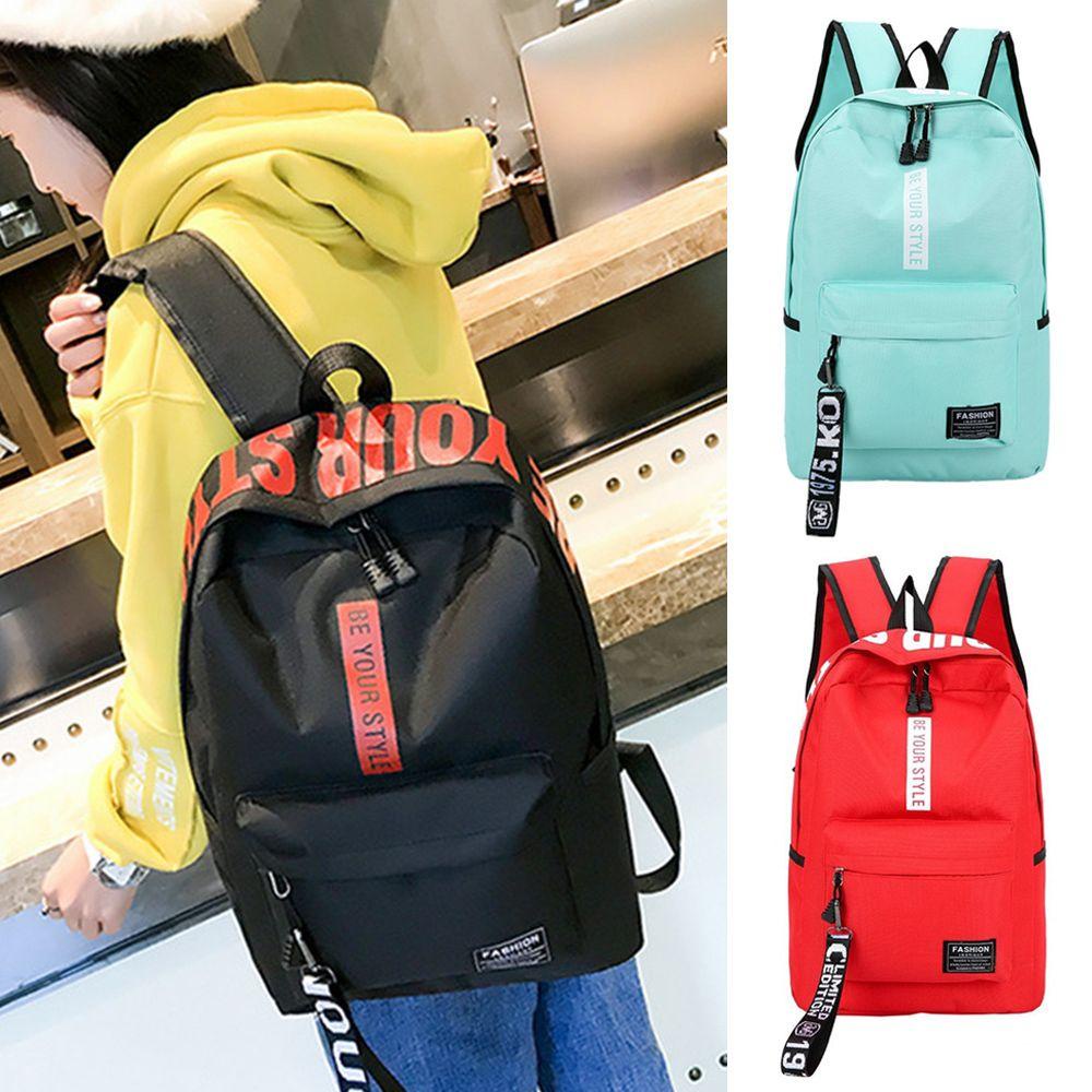 Ba Lô Du Lịch Chống Nước Sợi Nylon Màu Sắc Tinh Khiết
