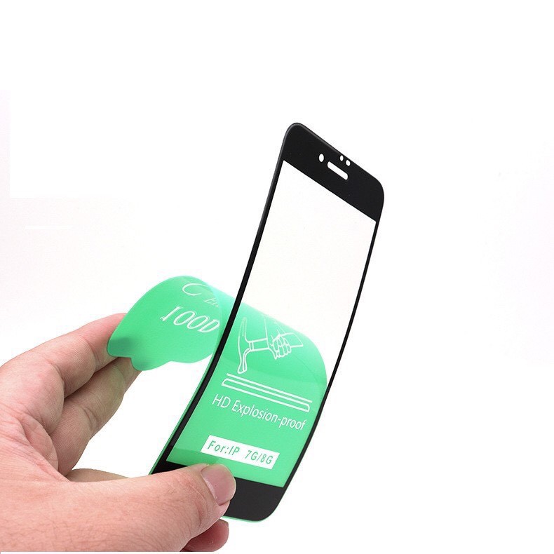 Cường lực iphone Dẻo - Cường lực Dẻo Chống Mẻ Vỡ Viền Ip6-Ip12Promax Tặng Giấy lau kính.