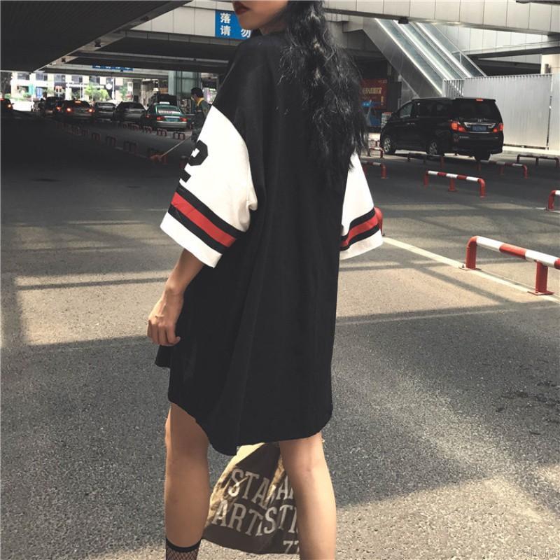 FREESHIP ĐƠN 99K_ Áo Thun Tay Ngắn In Chữ Đơn Giản Phong Cách Harajuku