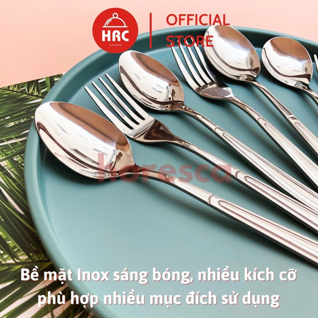 Bộ thìa dĩa inox, muỗng nĩa inox giá rẻ, đủ size