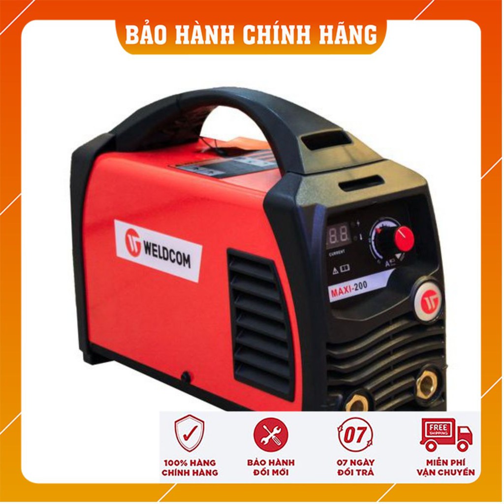 [Hàng xịn] Máy hàn que siêu khoẻ Weldcom MAXI 200