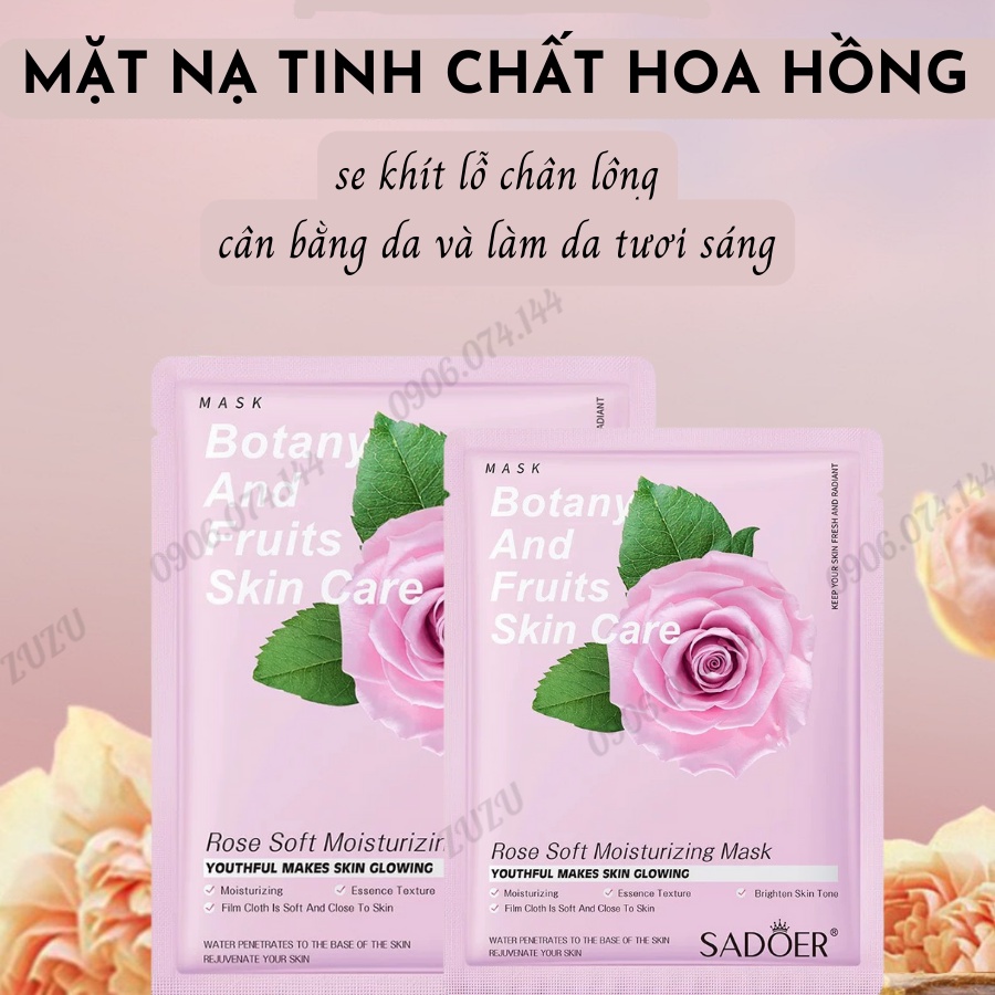 N03 Mặt nạ giấy, Mặt nạ nôi địa trung Quả Đào dưỡng ẩm trắng da