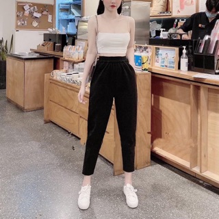 QUẦN BAGGY DẠ CẠP CHUN