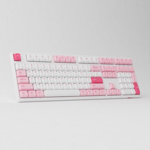 Bàn Phím Cơ Có Dây AKKO 3108 Plus Black Cyan & 3108 Plus Prunus Lannesiana -PBT Double-Shot- CS switch - Hàng Chính Hãng