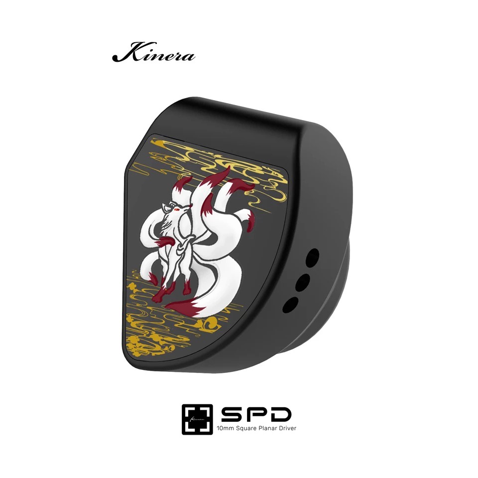 Tai Nghe Bass Thể Thao Nhét Tai Kinera Celest Gumiho Hình Vuông 10mm + BA Hybrid Hifi