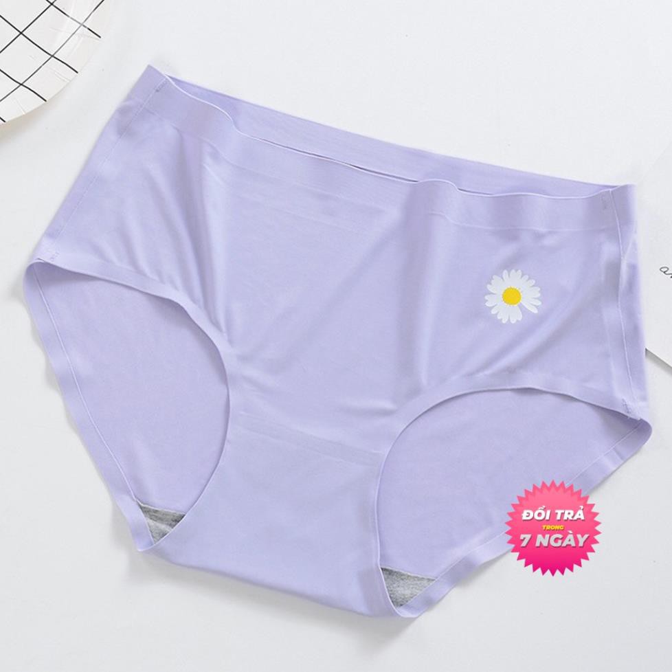 Quần Lót Nữ S3QL06CBT VNXK Quần Lót Su Họa Tiết Hoa Cúc Không Đường May Chất Lanh Siêu Thoáng Mát Loại Đẹp(1 cái) | BigBuy360 - bigbuy360.vn