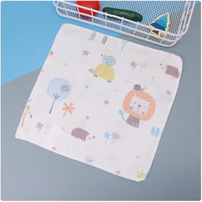 Khăn Xô Sữa Sợi Tre Cho Bé Thị Nắng Store chất Cotton Organic mềm mịn, không bụi vải an toàn cho bé 30x30cm tiện lợi