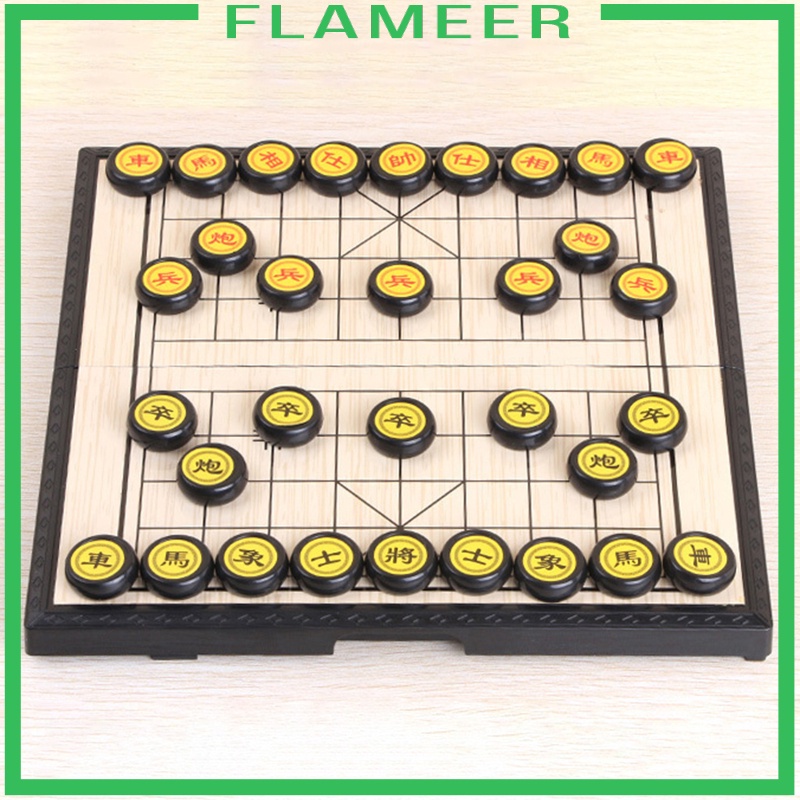 Chinese Chess Chinese Chess Game PVC Plastic Board Game for Two Players