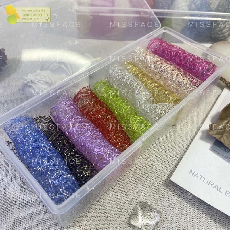 Set ren ẩn nail - ren ẩm nail mix 10 màu