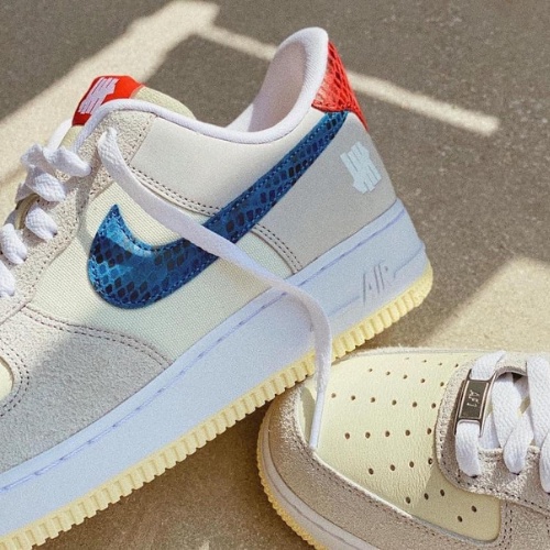 Giày AF1 Xám SP, Giày Air Force 1 Low SP Undefeated 5 On It Dunk vs. AF1